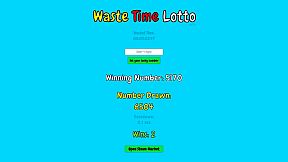 Waste Time Lotto