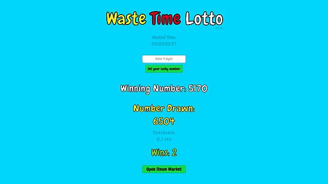 Waste Time Lotto