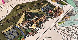 FIND ALL 8: The road to the Maya - Coloring Book