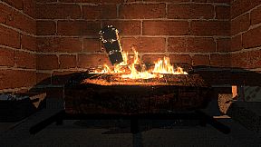 Virtual Interactive Fireplace