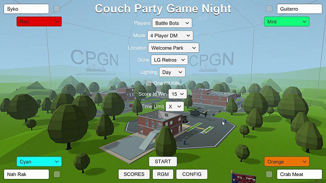 Couch Party Game Night