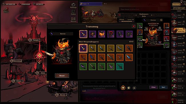 Path of Idle: Old Gods Rising - Halloween Transmog