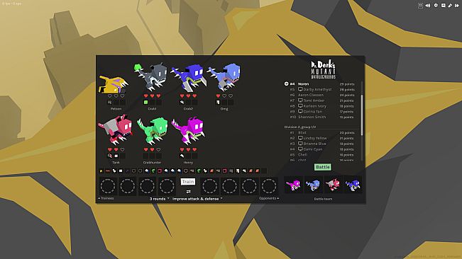 Dr. Derk's Mutant Battlegrounds