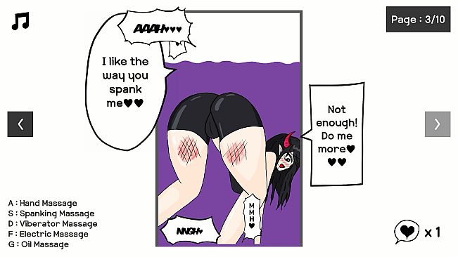 Devil Girl Needs Massages