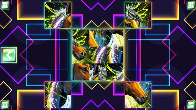 Neon Fantasy: Horses