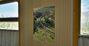 Trans-Siberian Legends – posters in a train compartment