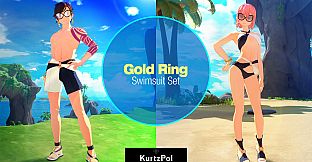 KurtzPel - Gold Ring Swimsuit Costume Set