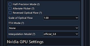 SVFI - Advanced-GPU Optimization Pack