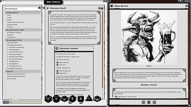 Fantasy Grounds - Shadowdark - The Bacchanal
