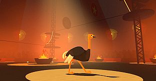 Oscar the Incredible Flying Ostrich