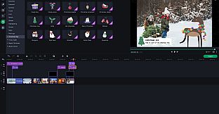 Movavi Slideshow Maker 8 Effects - Christmas Party Set