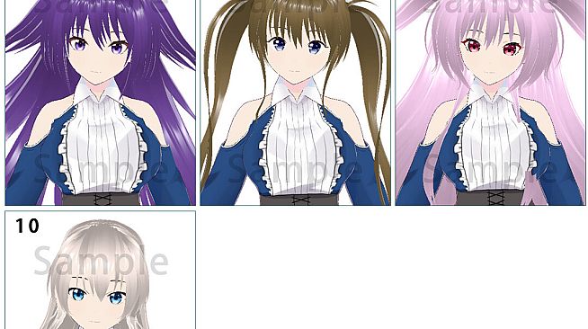 RPG Maker 3D Character Converter - Gee-kun-soft character 11 costume