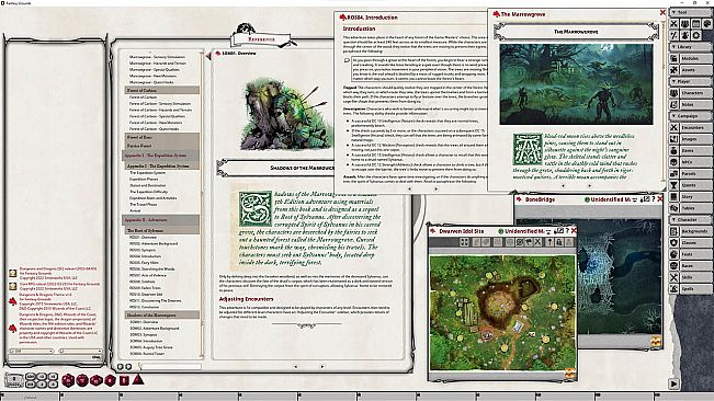 Fantasy Grounds - Wondrous Expeditions: Forests