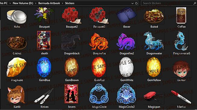 Nusantara Bermuda Walkthrough and Stickers Pack