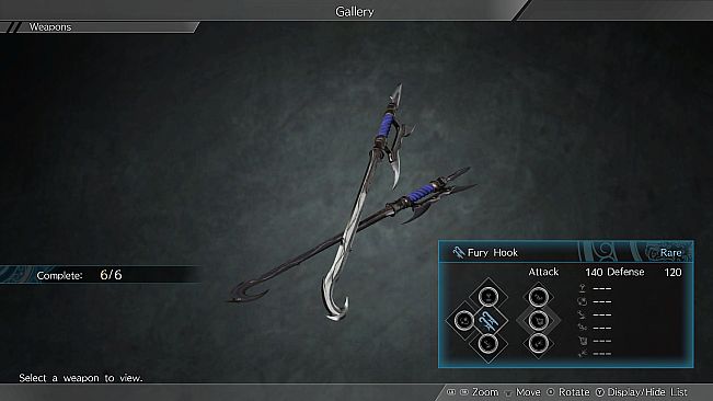 DYNASTY WARRIORS 9: Additional Weapon "Dual Hookblades" / 追加武器「双鉤」