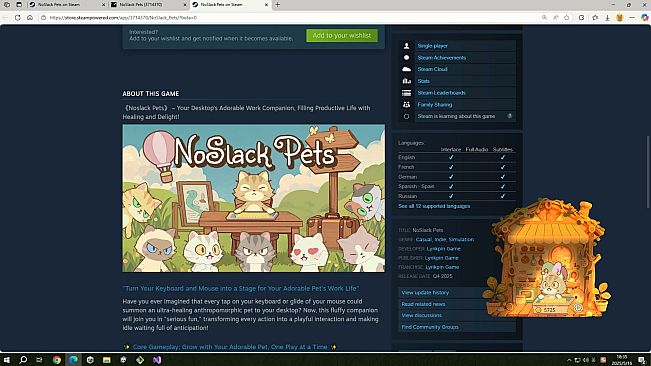 NoSlack Pets: Lo-Fi Paws