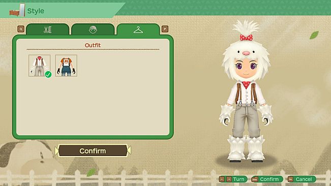 STORY OF SEASONS: A Wonderful Life - Mukumuku Outfit