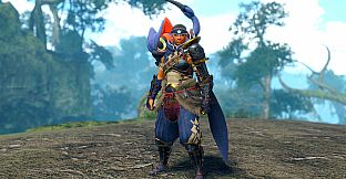 Monster Hunter Rise - "Stuffed Nargacuga" Hunter layered weapon (Long Sword)