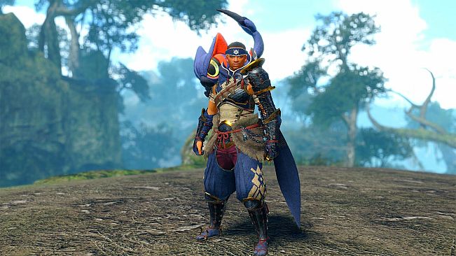 Monster Hunter Rise - "Stuffed Nargacuga" Hunter layered weapon (Long Sword)