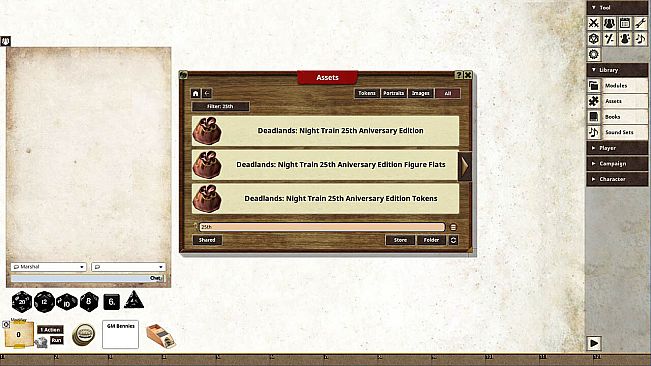 Fantasy Grounds - Deadlands Night Train 25th Anniversary
