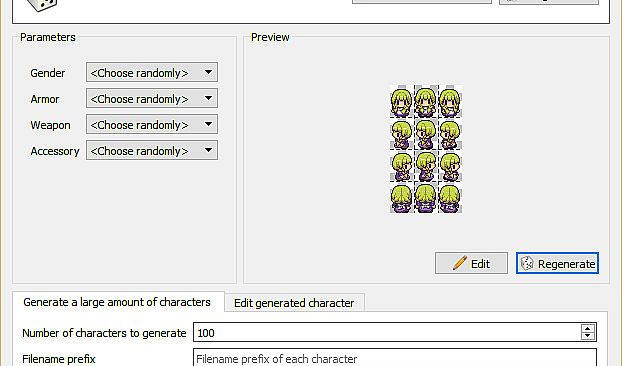 Game Character Hub: DS Generator Parts