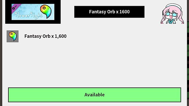 Flower Fight Gensokyo Orb x 1600