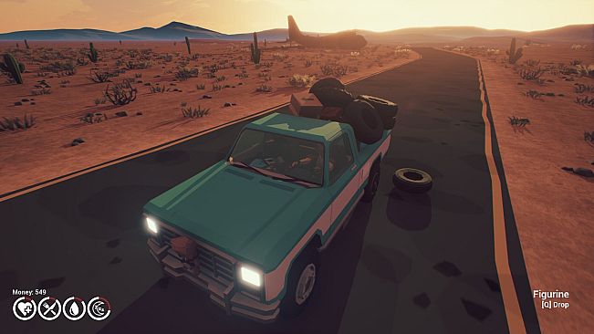 Under the Sand REDUX - a road trip simulator