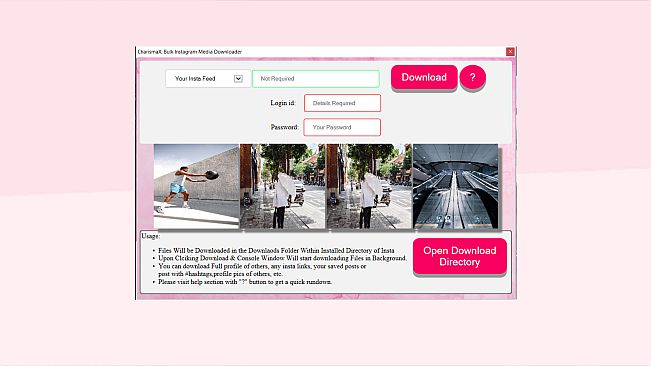 Charisma X: Bulk Instagram Media Downloader