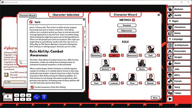 Fantasy Grounds - Cyberpunk Red: Core Rulebook