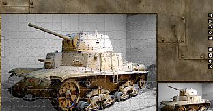 Pixel Puzzles WW2 Jigsaw - Pack: Italian Tanks