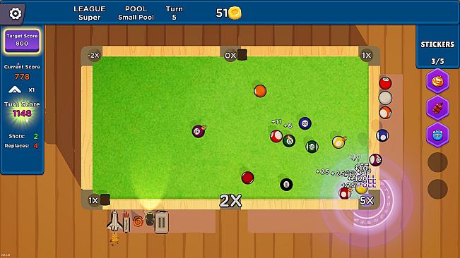 Ballardo: Roguelike Billiards