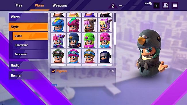 Worms Rumble - Legends Pack