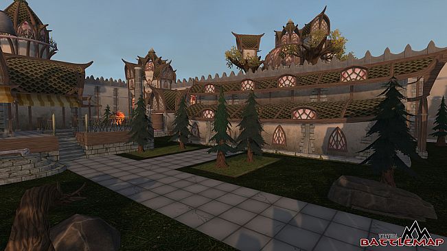 Virtual Battlemap DLC - Elven City