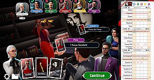 Clue/Cluedo: Painted Red Gallery Expansion