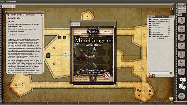 Fantasy Grounds - Mini-Dungeon #019: The Goblin Warren (5E)