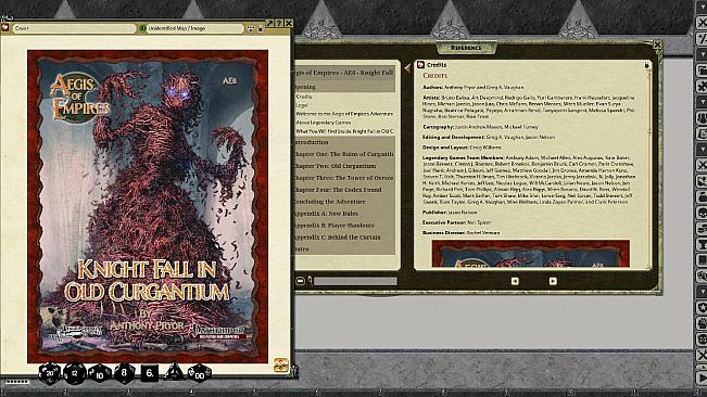Fantasy Grounds - Aegis of Empires 6: Knight Fall in Old Curgantium