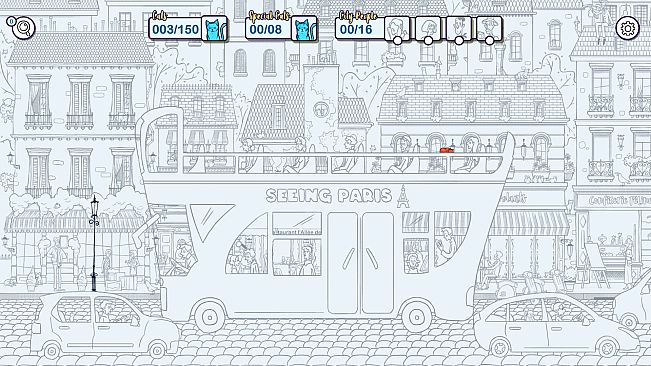 Hidden Cats in Paris