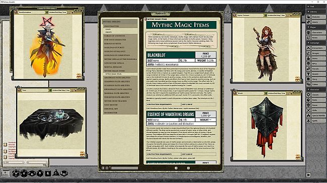 Fantasy Grounds - Pathfinder RPG - Pathfinder Companion: Mythic Origins