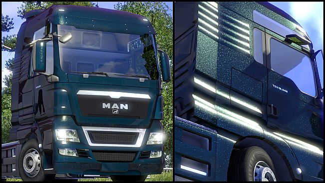 Euro Truck Simulator 2 - Metallic Paint Jobs Pack