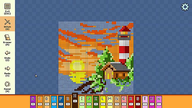 Pixel Cross Stitch - Vacations Pack 2