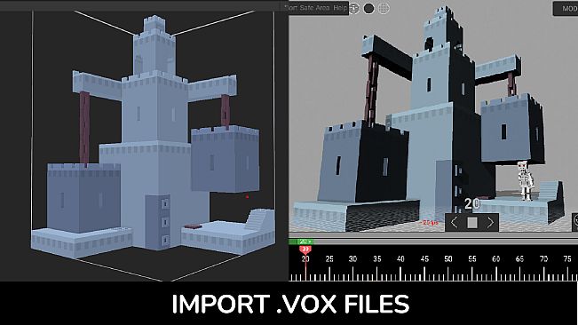 Anima Toon :3D Voxel Character Animation