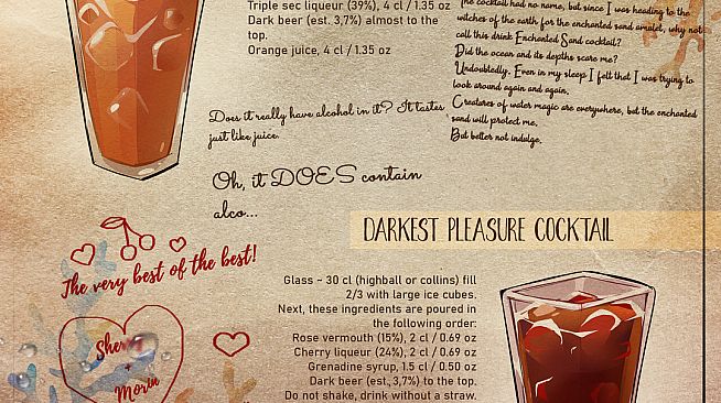 Into the Waves - Cocktail Menu Support DLC