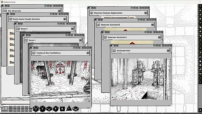 Fantasy Grounds - Dwimmerdark Hall for Shadowdark RPG