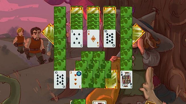 Sweet Solitaire. School Witch 2