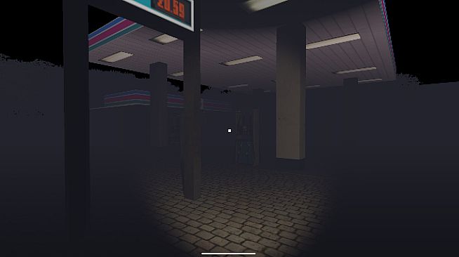 Midnight Gas Station