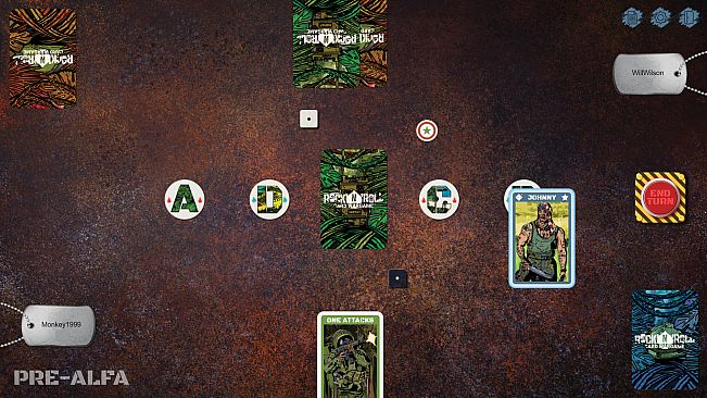 Rock'n'Roll: Card Wargame