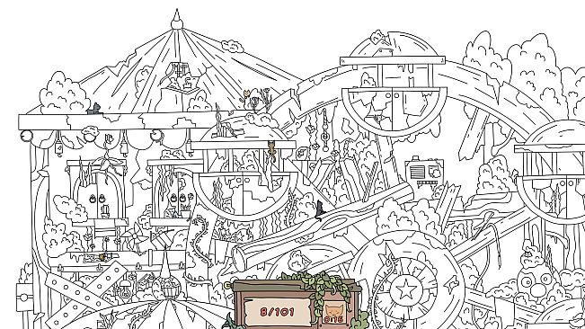 Hidden Cats: Old Amusement Park