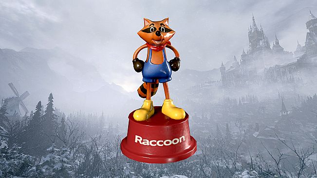 Resident Evil Village - Mr. Raccoon Weapon Charm