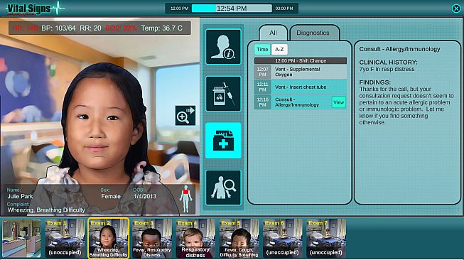 Vital Signs: ED - Pediatric Respiratory Disease Package