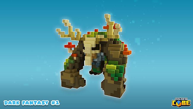Color a Cube - Dark Fantasy #1